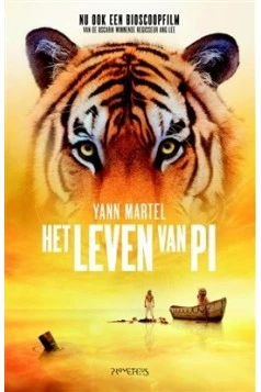 boekcover het leven van PI gele/ebook versie