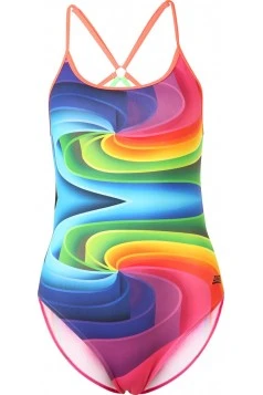 Zoggs badpak met kaleidoscoop effect