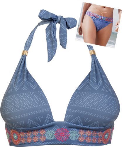 CALA GRACIO PUSH UP Halterbikini Sapph