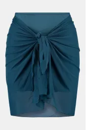 809a petrol skirt rok