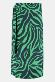 802a pink zebra skirt rok